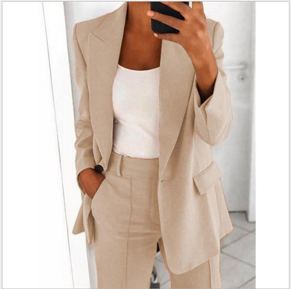 Pure Long Sleeveless Simple Draping Wide Leg Casual Suit See size chart under “more details”